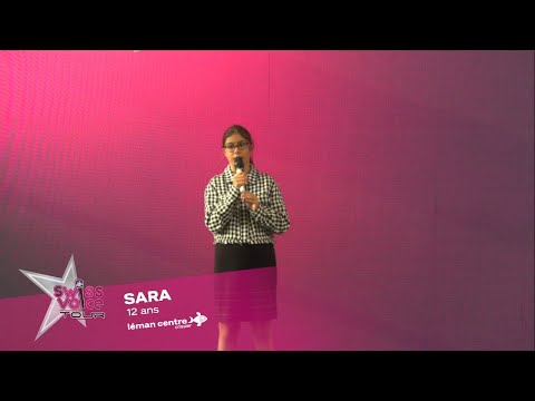 Sara 12 ans - Swiss Voice Tour 2023, Léman Centre Crissier