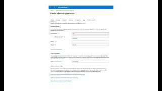 Create Azure OpenAI Foundry API key