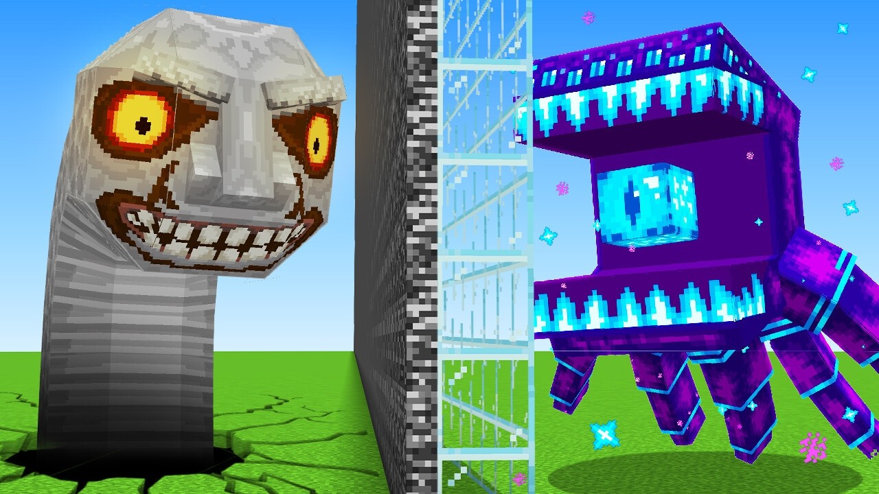 I Cheated with OP BOSSES in Roulette Mob Battle!