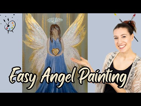 Beginner Angel Painting