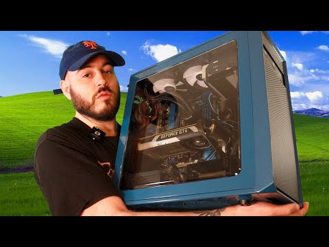 Monté este ordenador viejo para jugar juegos viejos