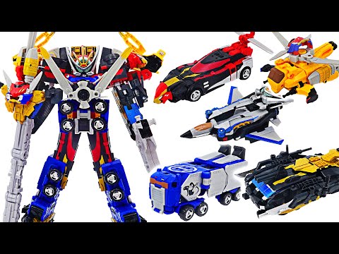 Power Rangers Beast 5 transform combine! Beast-X Ultrazord Ultimate!! | DuDuPopTOY