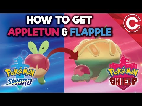 How To Evolve Applin into Appletun & Flapple in Pokemon Sword and Shield