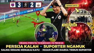 Download lagu PERSIJA LOSES, FANS RIOT❗Rain of Flares🔹Clashes Between Supporters🔹Drama in Persita vs Persija Match mp3