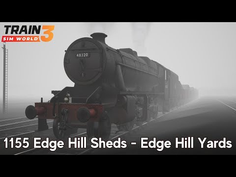 1155 Edge Hill Sheds - Edge Hill Yards - Spirit of Steam - Stanier 8F - Train Sim World 3
