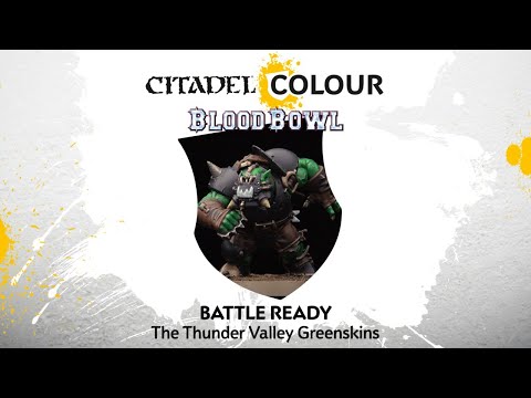 How to Paint Blood Bowl: Battle Ready Thunder Valley Greenskins