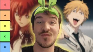 Ranking Every Anime I've Ever Seen..