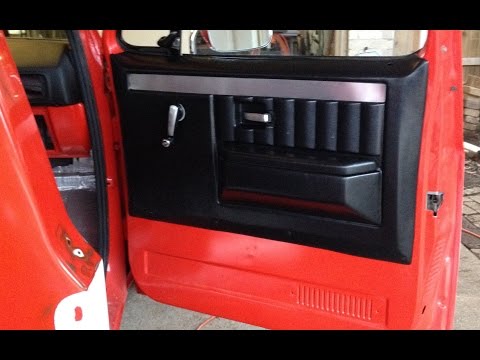 PART 1 Chevy C10 Door Panels Install | New Aftermarket Door Panels 73-87