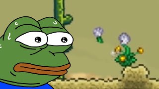 Terraria Angry Dandelion be like: