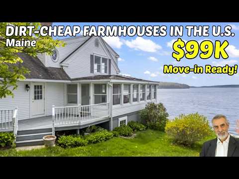 DIRT-CHEAP MAINE FARMHOUSES for Sale RIGHT NOW—They Are Going To FLY!💰🏡