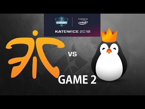 Team Kinguin VS Fnatic Game 2 Katowice 2018 Intel Highlights