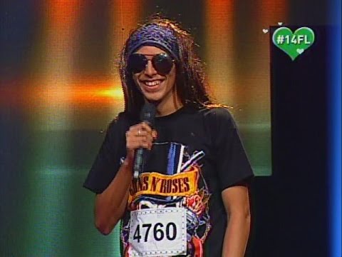 Yo Soy 2014 - Casting Axl Rose | Lucido Gonzales [10-02-2014]