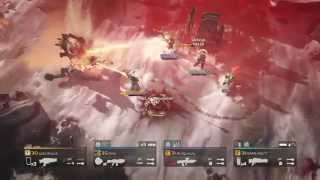 Helldivers - 'Sledge' Precision Artillery vs Cyborgs