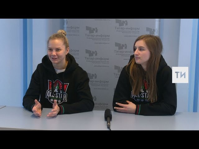 Интервью с Николь Чупковой и Марией Печниковой в рамках Недели Звезд Хоккея