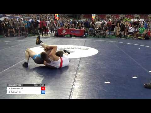 Junior FS 160 Round of 128 - Matthew Stevenson (AZ) vs. David Reinhart (OH)