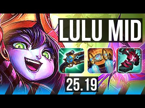 LULU vs AKALI (MID) | KR Master | 25.19