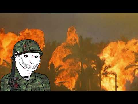 Rebel Yell but you're Pinned Down and Calling Napalm Strikes in Vietnam
