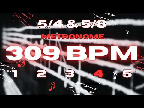 309 BPM - 5/4 & 5/8 Metronome