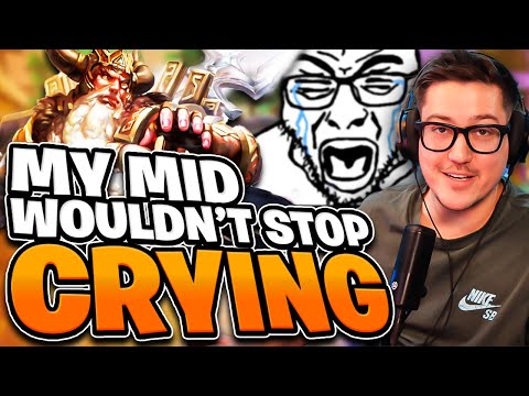 I HAD TO TELL MY MID LANE TO STOP CRYING - ODIN A to Z Series
