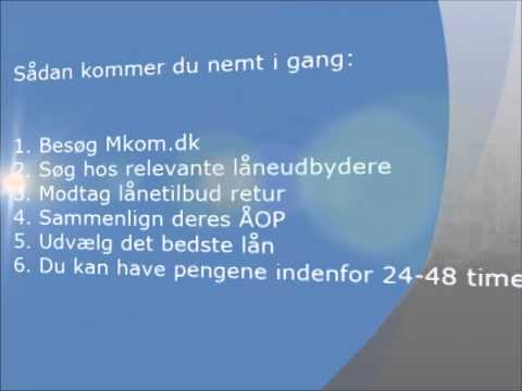Lån penge 18-19 år