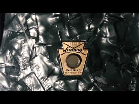 LUDWIG DRUM HALL REVERB!! 20/12/14" - 60's Black Diamond Pearl