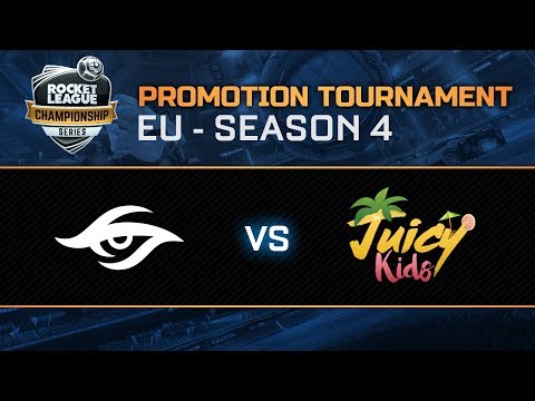 THE JUICY KIDS vs TEAM SECRET - EU Promotion Tournament