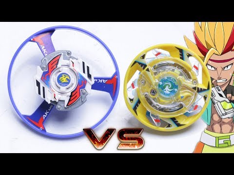 AERO KNIGHT MS vs MAXIMUM GARUDA | Beyblade Battle of Generations - Burst vs HMS