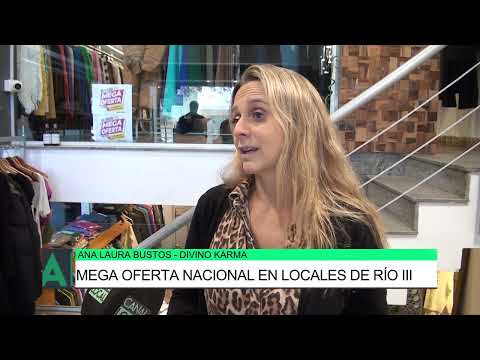 Mega oferta nacional en locales de Río Tercero, Ana Laura Bustos