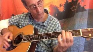 Make Believe Stunt (aka Maple Leaf Rag) - Rev Gary Davis - Guitar Eric Zilio - Martin OM 45 Deluxe