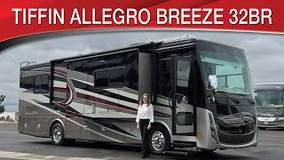 A preview image of the linked video showcasing 2017 Tiffin Allegro Breeze 32BR