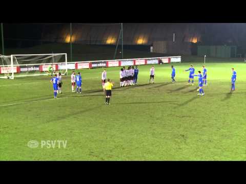 Jong PSV onderuit in Londen