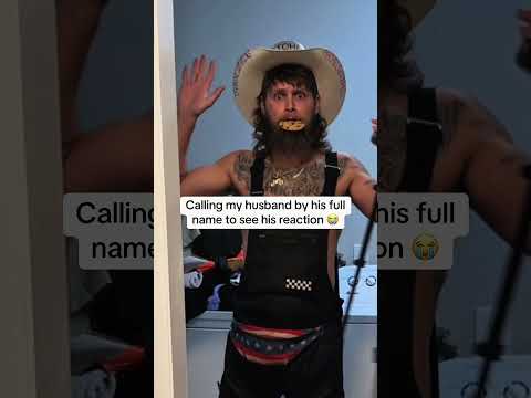 I used his full name&hellip; and he instantly knew something was wrong #funny #fyp #pov #viralvideo #prank