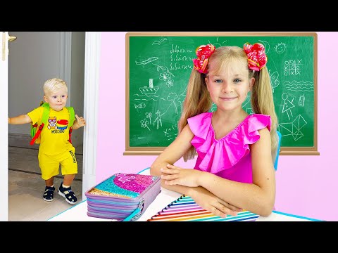 Diana and Roma at school Oliver A new student