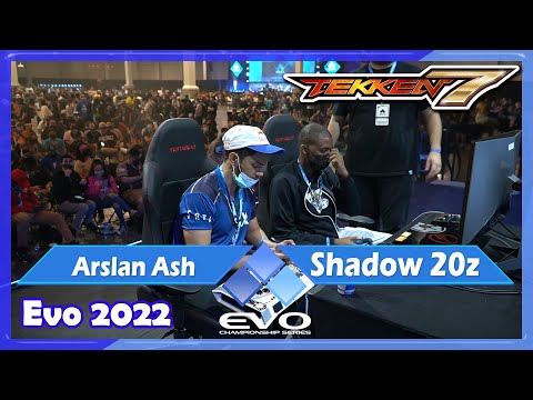 Evo 2022 Tekken 7 Arslan Ash VS Shadow 20z - Top 48 - 1080p 60fps