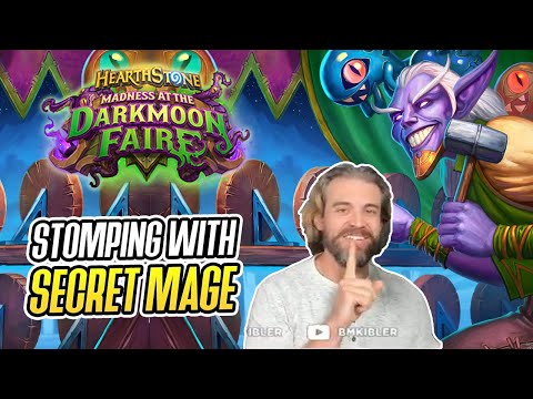 (Hearthstone) Stomping With Secret Mage - Madness at the Dark Moon Faire