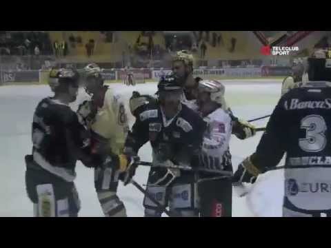 Teleclub: HC Lugano - Genève-Servette HC Rauferei