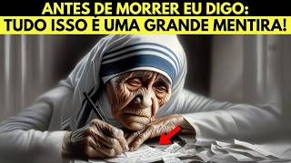 MADRE TERESA QUEBROU O SILÊNCIO COM UMA CARTA ANTES DE MORRER!