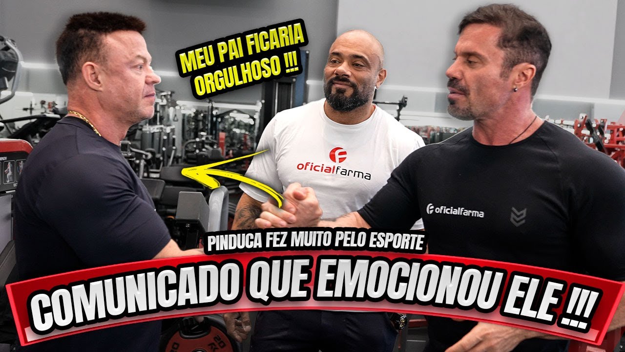 COMUNICADO E CONVITE OFICIAL - EMOCIONOU O MESTRE PINDUCA POR TODA SUA HISTÓRIA