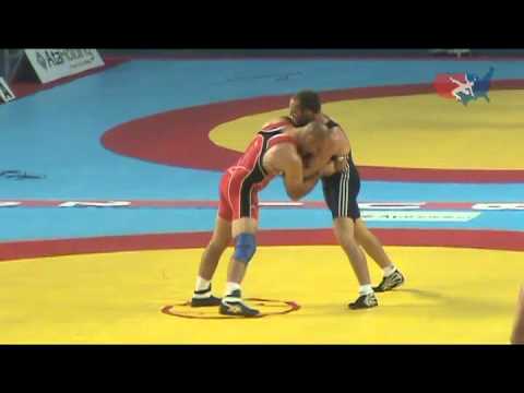 2011 Worlds Greco 96kg - Justin Ruiz (USA) vs. Hassani Ayari (TUN)
