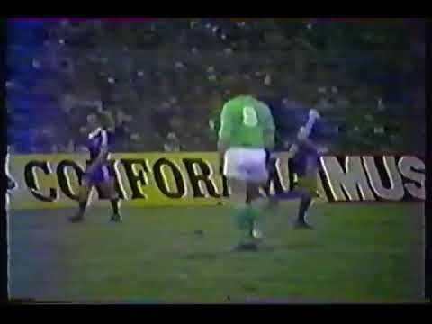 Saint Etienne v Ipswich Town UEFA Cup Quarter Final 1st Leg 04-03-1981