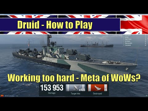 Druid | How to Play? Meta of WoWs | World of Warships