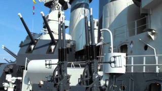 preview picture of video 'USS North Carolina Battleship Wilmington  Part 1 of 6'