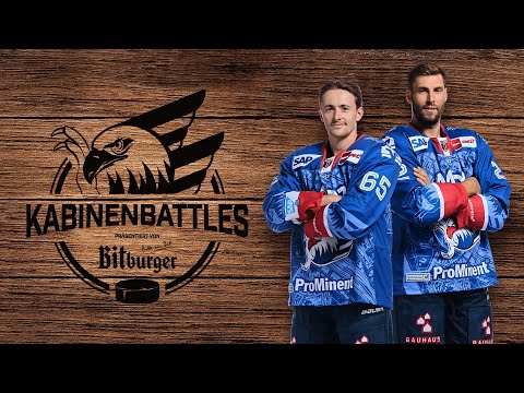 Eishockey-Jenga mit Marc und Matthias I Adler Kabinenbattles