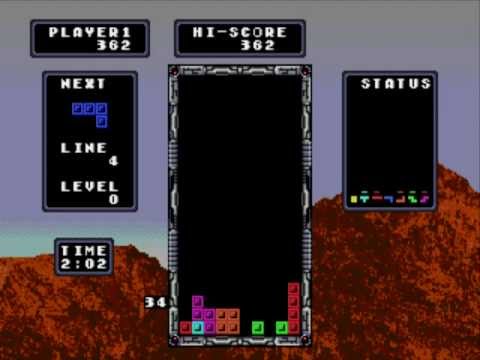 tetris megadrive rare