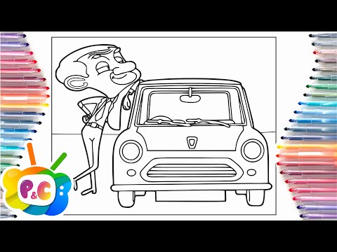 Mr bean coloring pages / Mr Bean travels /Elektronomia x Lunaar x Donna Tella - Champions [NCS]