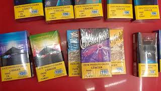 Cigarros Diferentes e Tabela de Preços