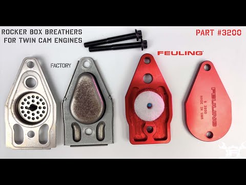 Rocker Box Breathers for Twin Cam engines