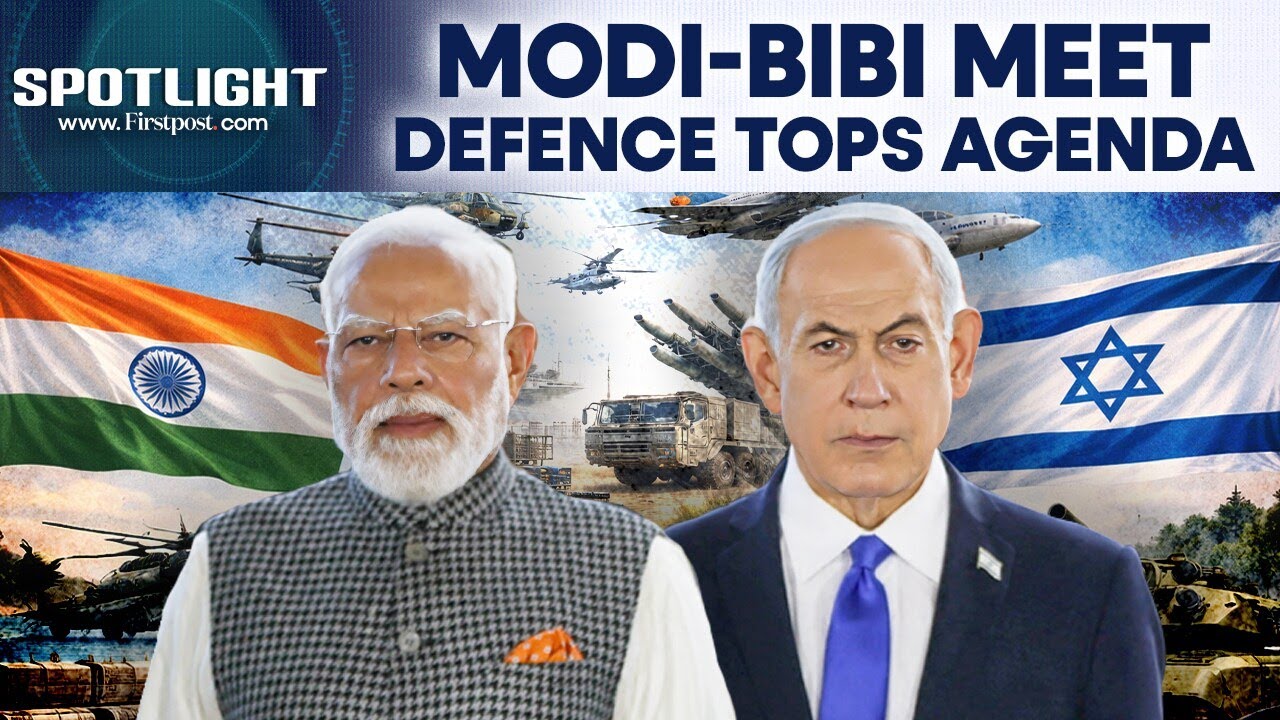 India's PM Modi Meets Netanyahu During Two-Day Israel Visit | Spotlight