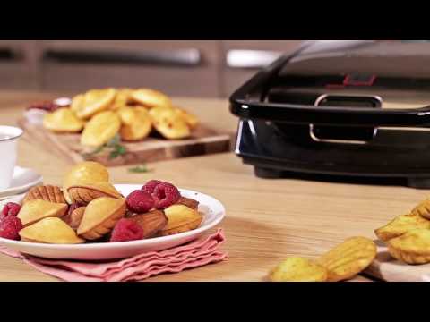 Vaflinė TEFAL Madeleine plates for cookies XA801512 Juodas | TEFAL | Madeleine plates | XA801512 | Juodas video