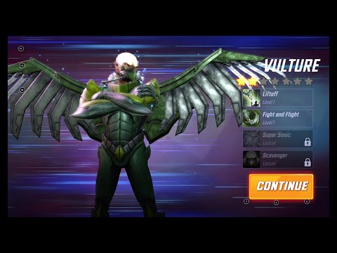 [*/\*] Marvel Strike Force - Unlocking Villain VULTURE